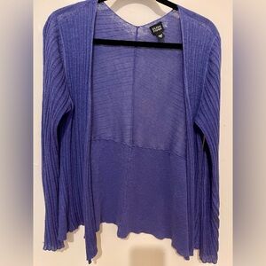 Eileen Fisher Women's Ribbed Linen Cardigan